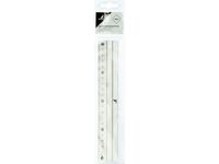 Liniaal Kangaro aluminium 20cm