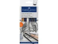Houtskool Faber Castell 7-Delige Set