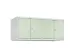 opzetkast,v. locker voor scheiding van kleding,4vak.,vak B 300mm