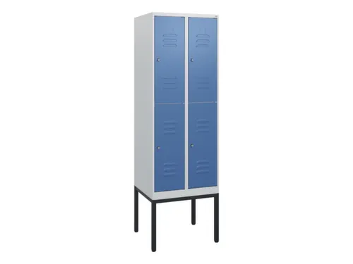 dubbeldekse locker,HxBxD 1950x600x500mm,2x2vak.,vak B 300mm