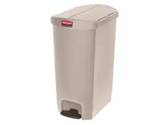 Slim Jim Step On Container End Step Kunststof 68 Liter Beige