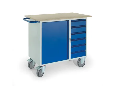 kastwagen,draagverm. 400kg,laadvl. LxB 1000x600mm