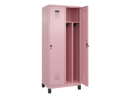 locker voor scheiding van kleding,HxBxD 1950x800x500mm,2vak