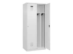 locker voor scheiding van kleding,HxBxD 1850x800x500mm,2vak