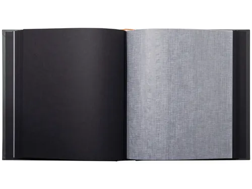 Fotoalbum Exacompta 29x32cm 60 zwarte pagina's Néo Déco zwart