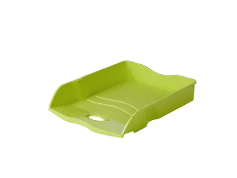 Brievenbak HAN Re-LOOP A4/C4 stapel- en nestbaar, limoen 100% gerecycl