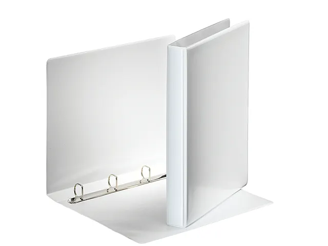 Presentatie Ringband Esselte 4 rings A4 20mm D-mech Panorama Wit