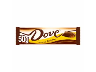 Dove chocoladereep liaison caramel 50 gram - 2