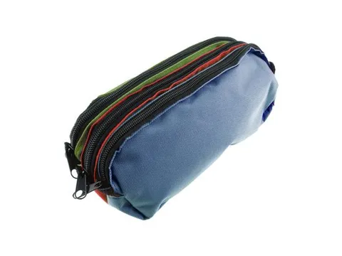 Penetui Kangaro 3 vaks 25x9x11 cm blauw/rood/groen