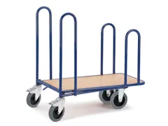 cash-and-carrywagens,draagverm. 400kg,laadvl. LxB 1000x510mm,houtplaat