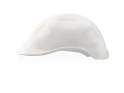 Schuberth 9248315330 stootpet zonder ventilatie, polyethyleen, wit