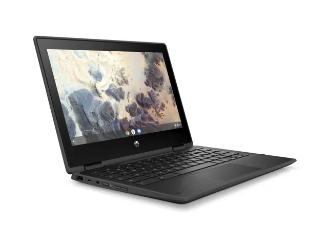 HP Chromebook x360 11 G4 EE Laptop Zwart