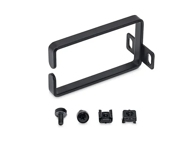 1U verticale kabel-D-ringhaak voor server racks 5,7 x 10 cm