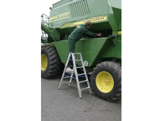 Ladder Aan Beide Zijden Te Gebruiken H 1 40m 2x6Treden - 4
