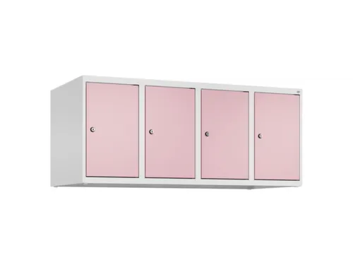 opzetkast,v. locker,4vak.,vak B 300mm,HxBxD 500x1200x500mm
