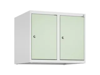 opzetkast,v. locker,2vak.,vak B 300mm,HxBxD 500x600x500mm,cilinderslot - 2