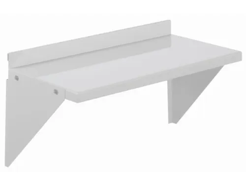 Stalen Legbord Voor Gesleufde Platen Lxd 450X220Mm Lichtgrijs