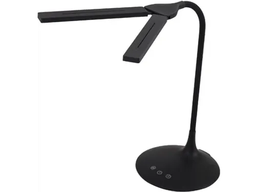 Led Desk Lamp Portable Twin Duo Led zwart