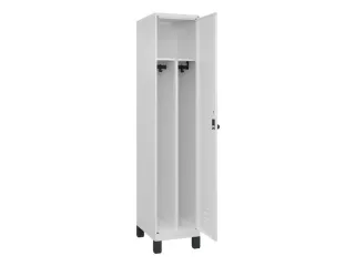 locker voor scheiding van kleding,HxBxD 1950x400x500mm,1vak - 2