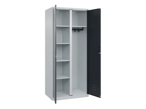 wasgoedverdeelkast,HxBxD 1850x800x500mm,vak B 400mm,draaigrendel