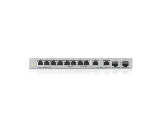 Zyxel XGS1010-12-ZZ0102F, Unmanaged, Gigabit Ethernet (10/100/1000), F