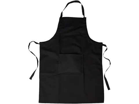 Verfschort Creativ Company lengte 89cm breedte 66cm katoen zwart