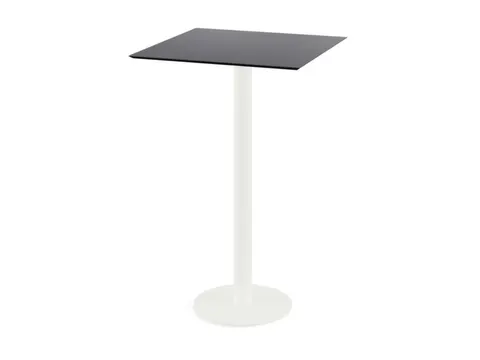 statafel,HxBxD 1090x700x700mm,rechthoekig,schotelvoet wit