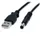 91cm USB naar 5,5 mm voedingskabel type M connector