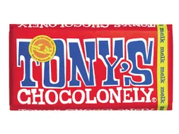 Chocolade Tony's Chocolonely reep 180gr melk Voordeelbundel
