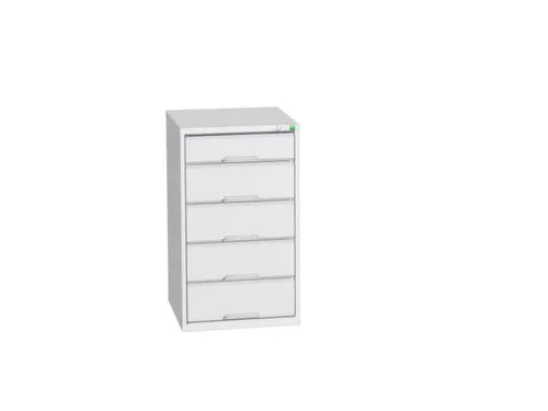 ladekast HxBxD 900x525x550mm 5laden romp RAL7035 front RAL7035