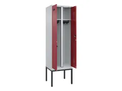 locker voor scheiding van kleding,HxBxD 2120x600x500mm,2vak