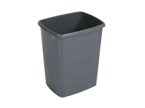 9521087 Afvalbak MAULswing 10L kunststof 25x20x37cm donkergrijs