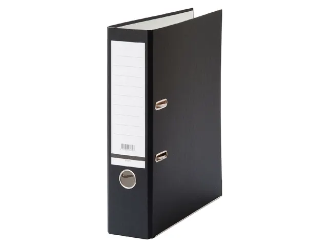 Ordner Qbasic A4 80mm karton zwart Pallet