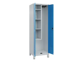 schoonmaakkast,HxBxD 1950x600x500mm,links 4vakken - 2