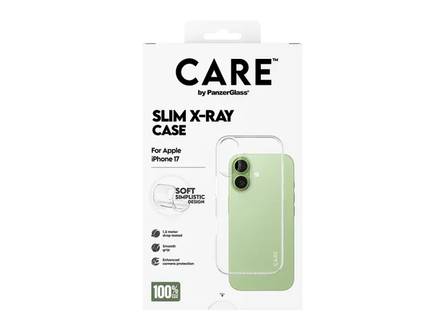 PanzerGlass CARE by X-Ray Case iPhone 17, Hoes, Apple, Apple - i