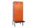 locker met bank,voor scheiding van kleding,HxBxD 2120x800x815mm,2vak