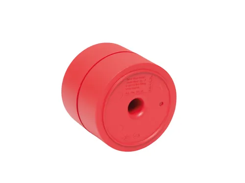 Papercliphouder MAULpro magnetisch recycled Ø73x60mm rood