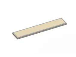 houten vloer,v. breedvakstelling,BxD 2000x400mm,dikte 19mm,vakl. 500kg