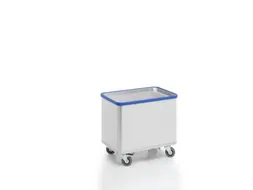 aluminium bakwagen,draagverm. 130kg,laadvl. LxB 740x510mm,180l