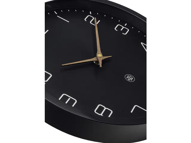 Wandklok nXt ECO 30cm zwart