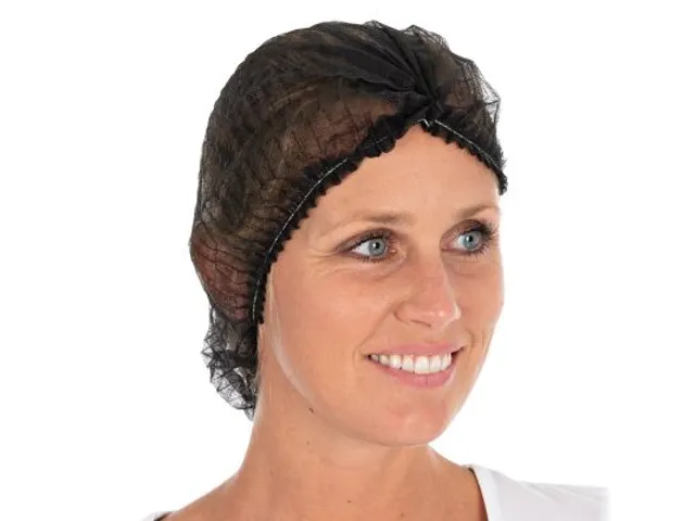 Franz Mensch Hygonorm 12100 Clip cap Haarnetje 50cm Zwart 1000 stuks