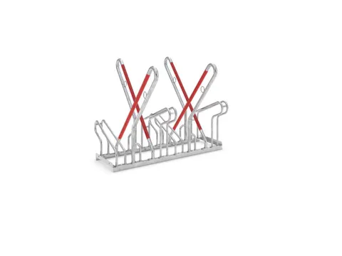 arceau pour cycles L 1080mm 2x2emplacements de réglage
