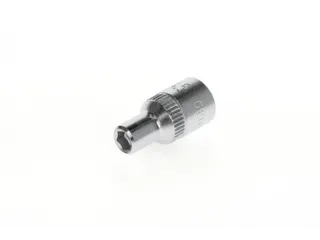 20 4.5 Stekkerdoos 1/4 inch,zeskant,4,5mm - 1