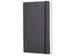 Notitieboek Moleskine large 130x210mm blanco soft cover zwart