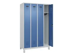 locker,HxBxD 1950x1200x500mm,4vak,vak B 300mm,cil.-slot,voeten