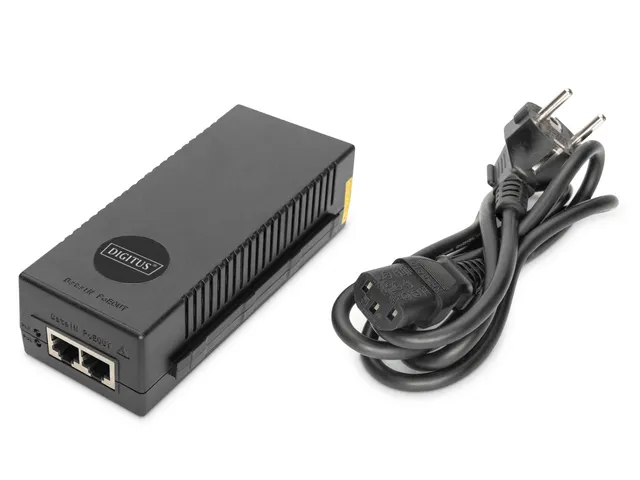 10 Gigabit Ethernet PoE+-injector, 802.3at 30W