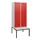 Dubbeldekse dekenkist,HxBxD 1950x800x815mm,2x2vak.,vak B 400mm