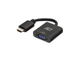 Adapter ACT HDMI naar VGA met audio 0.15 meter