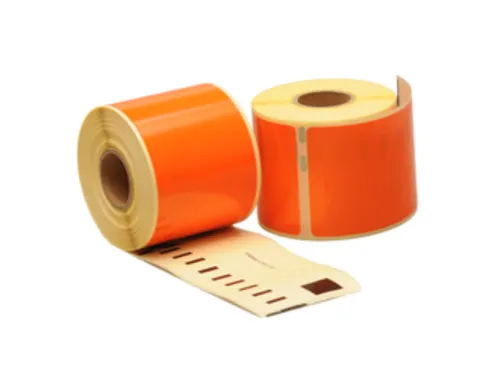 Dymo Compatible Label 99014 54x101mm Oranje