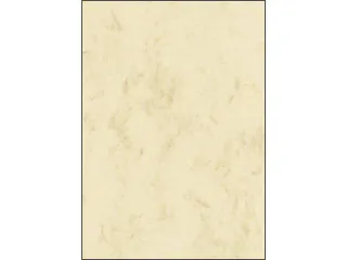 Designpapier Sigel A4 200grs pak a 25 vel marmer beige - 1